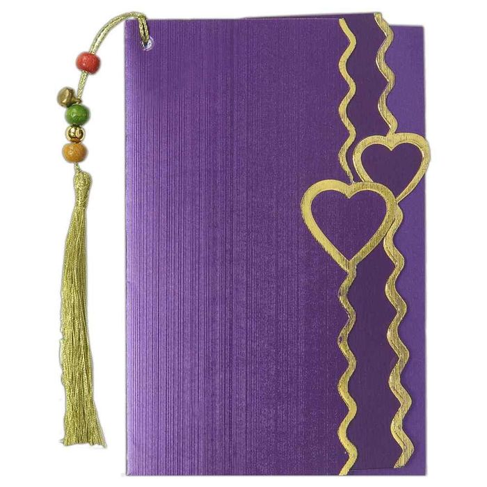 Invitation Card - Double Heart Shaped Wedding Invitation-KNK1365-King of Cards