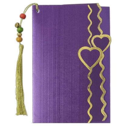 Invitation Card - Double Heart Shaped Wedding Invitation-KNK1365-King of Cards