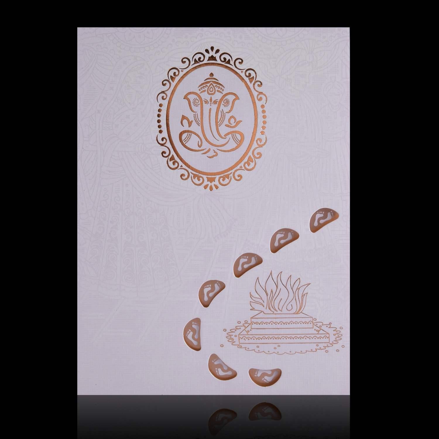 Grey Invitation Card
