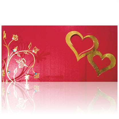 Red Personal Invitation Card-KNK2160