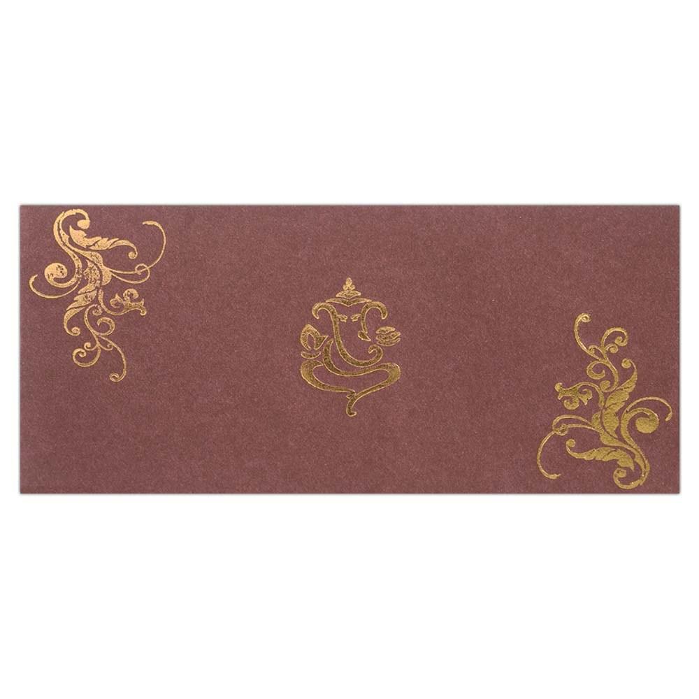 Invitation Card - Red Golden designer Invitation Card-KNK2253