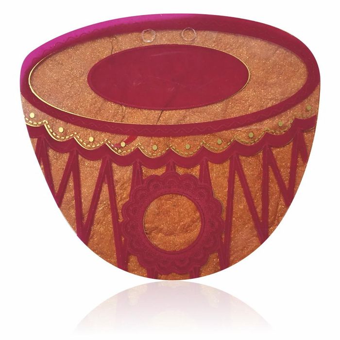 Red Invitation Card-King of Cards