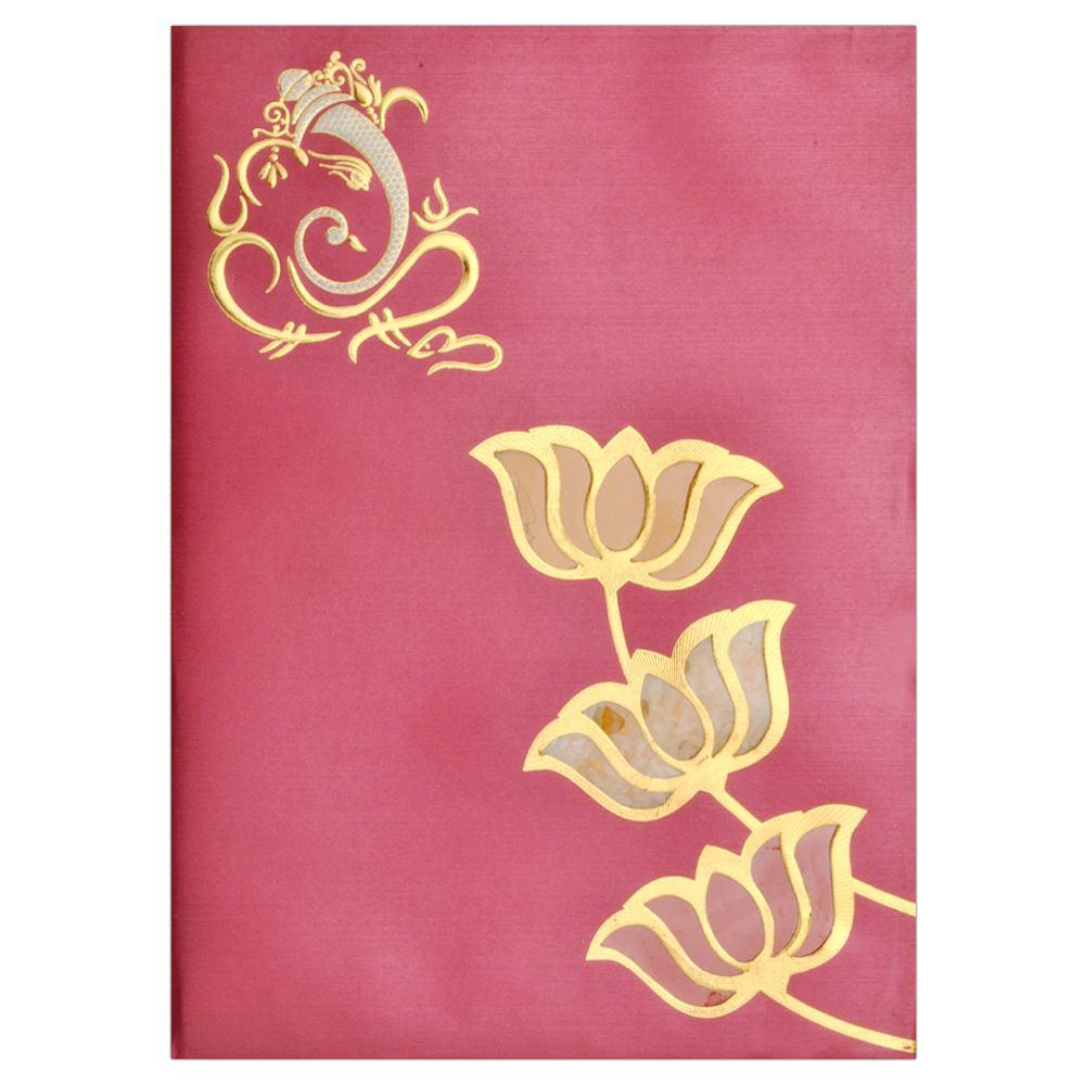 Red HinduInvitation Card