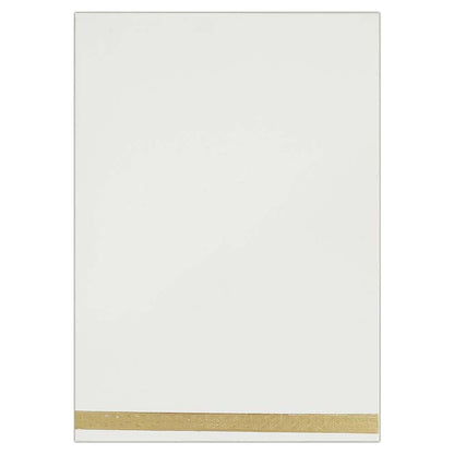 Dazzling White Shading Single Sheet Wedding Card