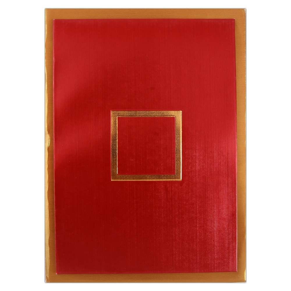 Invitation Card - Multi Occasion Red and Gold card - KNK3727
