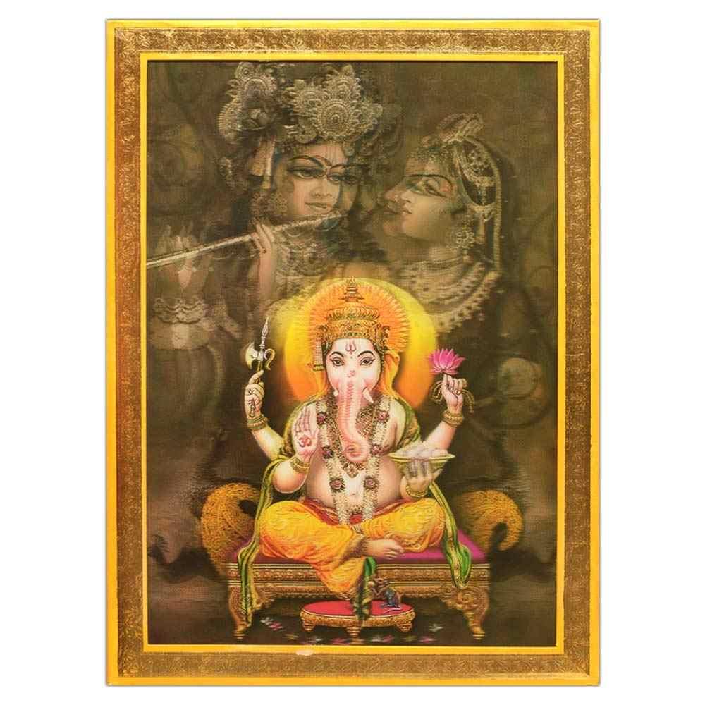 Invitation Card - Gold and Divine 3d Invitation Card-KNK3954