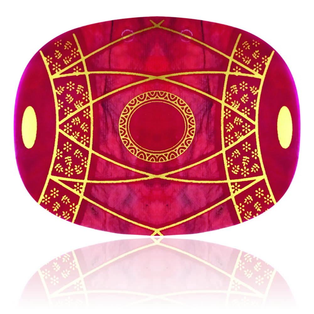 Pink Dhol Invitation Card-KNK4127