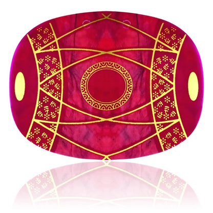 Pink Dhol Invitation Card-KNK4127