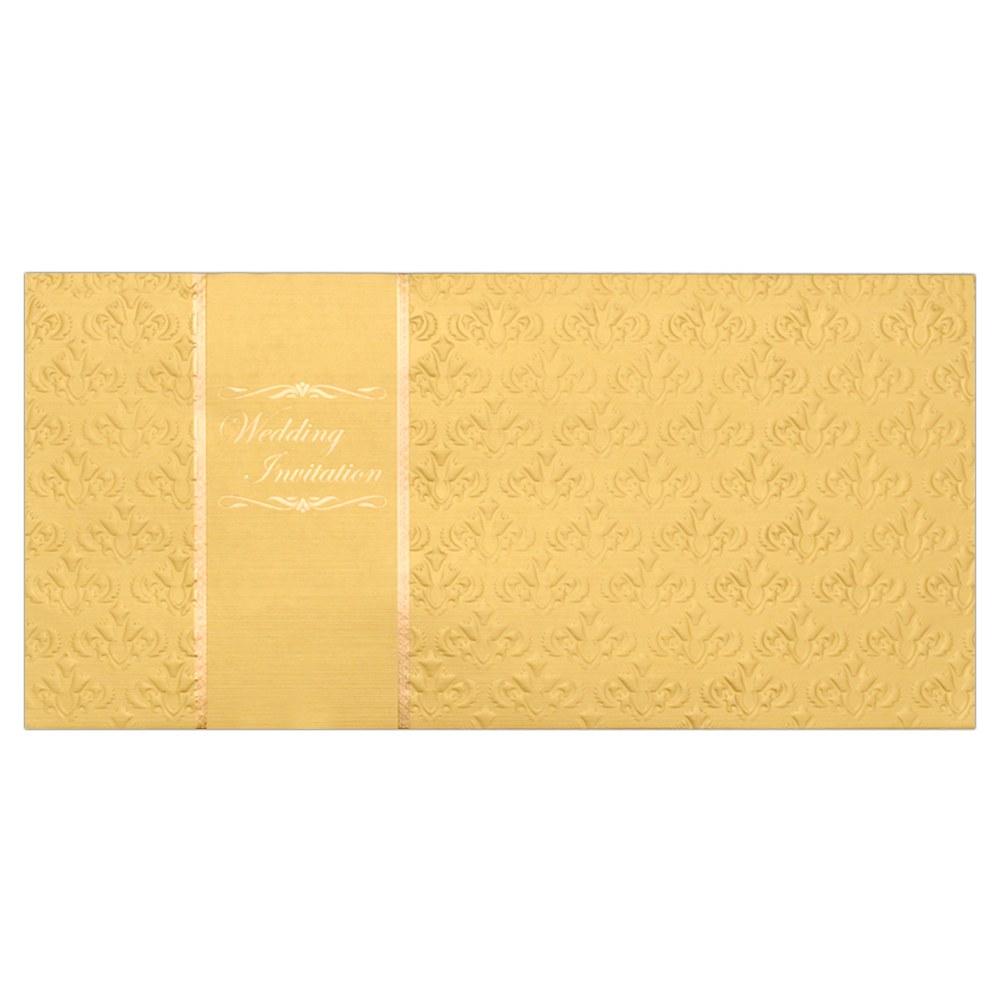 Invitation Card - Golden Wedding Cards-KNK4528