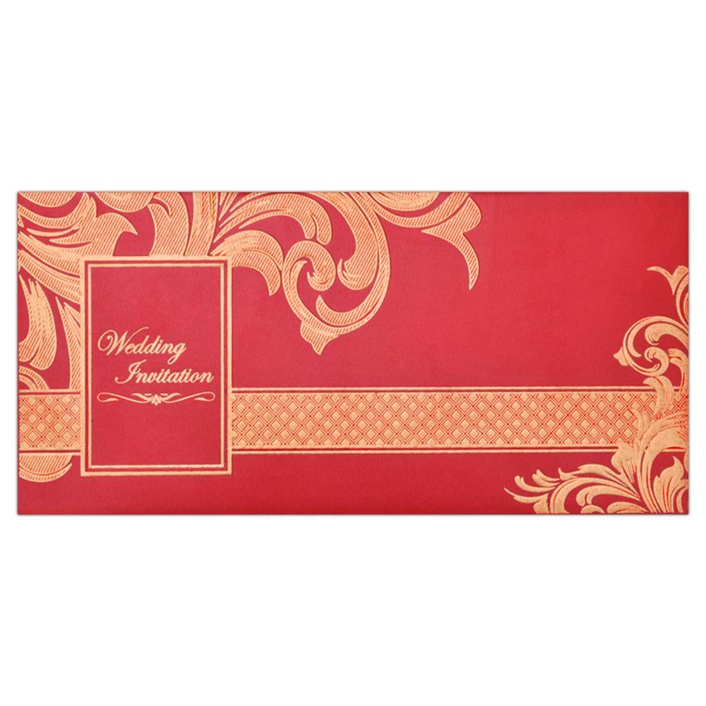 Red Personal Invitation Card