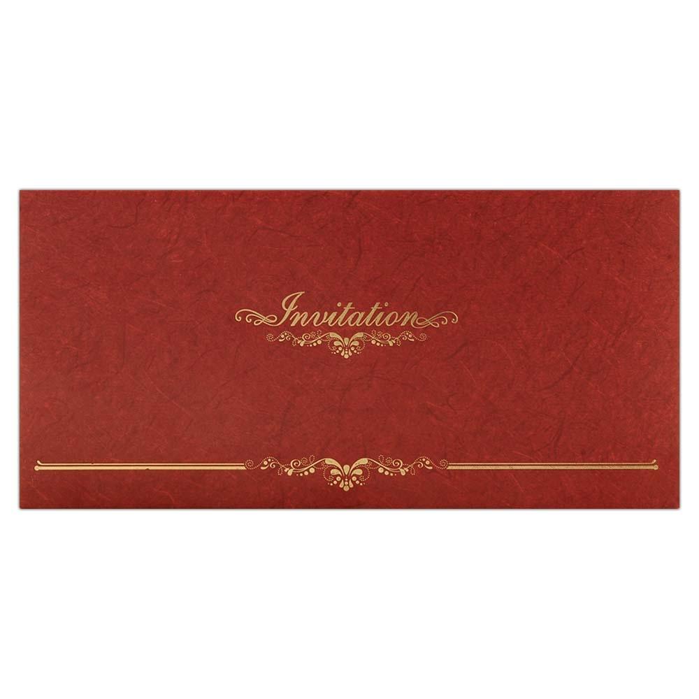 Catchy Gold Shading With Designer Wedding Invitation Card