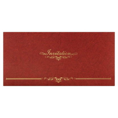 Catchy Gold Shading With Designer Wedding Invitation Card