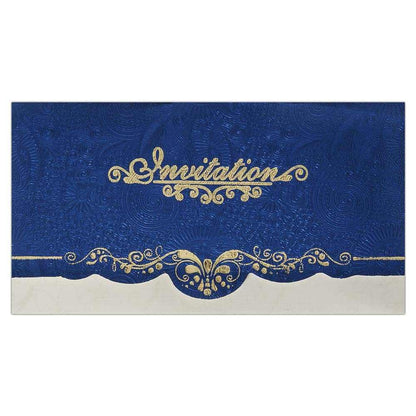 Invitation Card - Personal Blue Invitation Card-KNK4697
