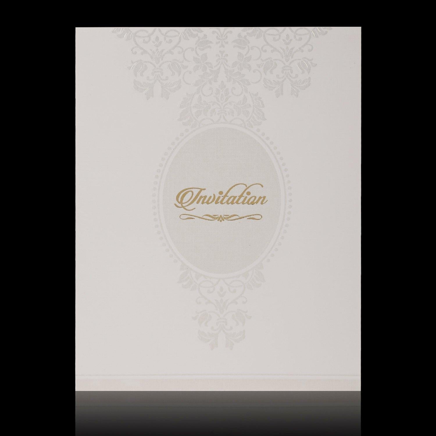 Grey Invitation Card