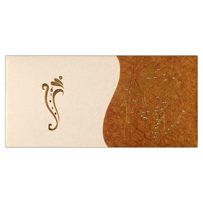 Invitation Card - Gold and Serene Invitation Card-KNK4738