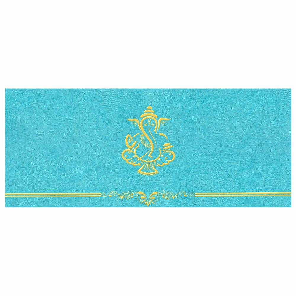 Light Blue Invitation Card-KNK4768