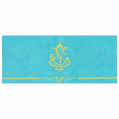 Light Blue Invitation Card-King of Cards