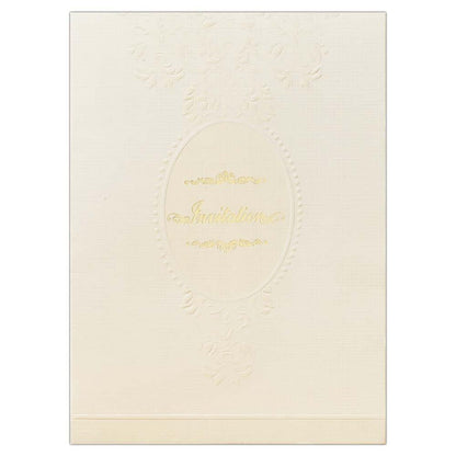 Invitation Card - Soothing Wedding Invitation Card-KNK4891