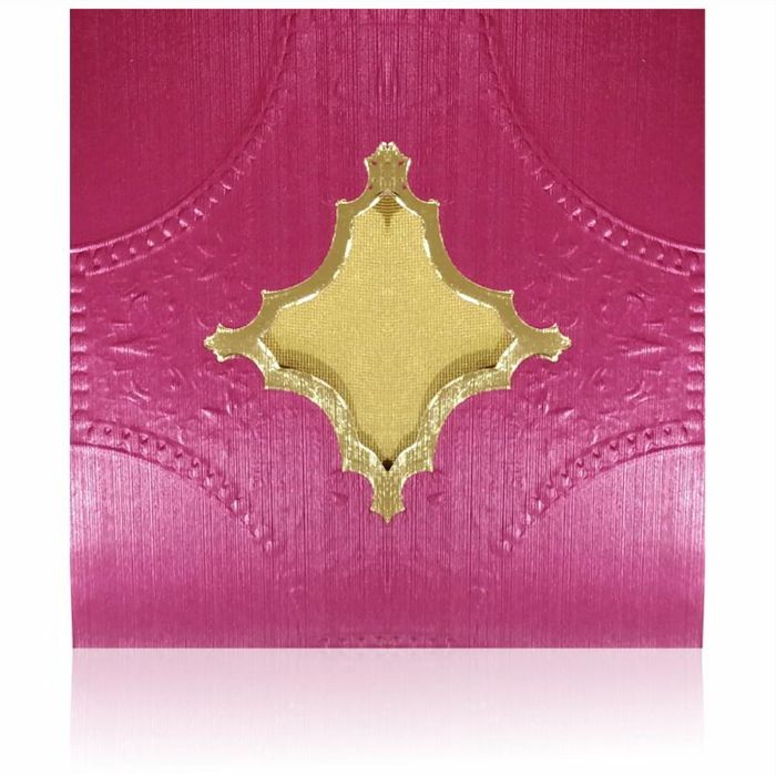 PinkInvitation Card-King of Cards