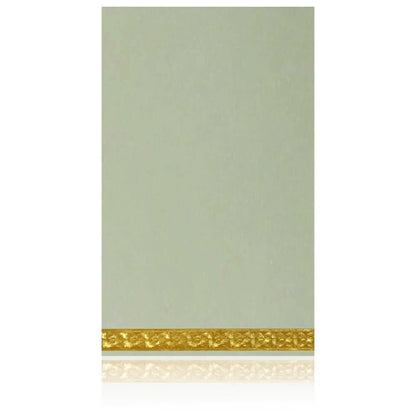 Gold Foiling On Border And One Gold Colour Inserts Invitation Card-KNS9001A