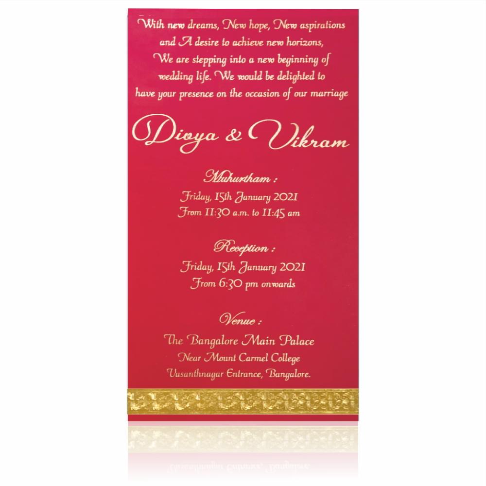 Invitation Card-KNS9001J