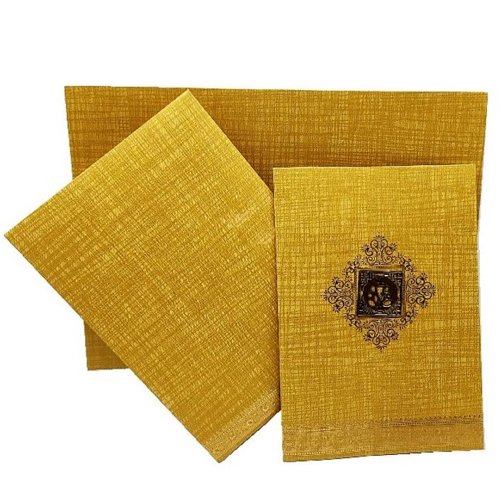 Gold Invitation Card-King of Cards