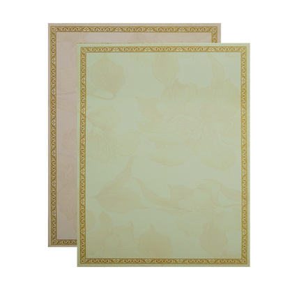 Coral Floral Wedding Card-King of Cards