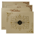 Check out Cream Gold Floral Padded Wedding Card at best price.✅WhatsApp Support ✅Express Delivery.|King of cards.