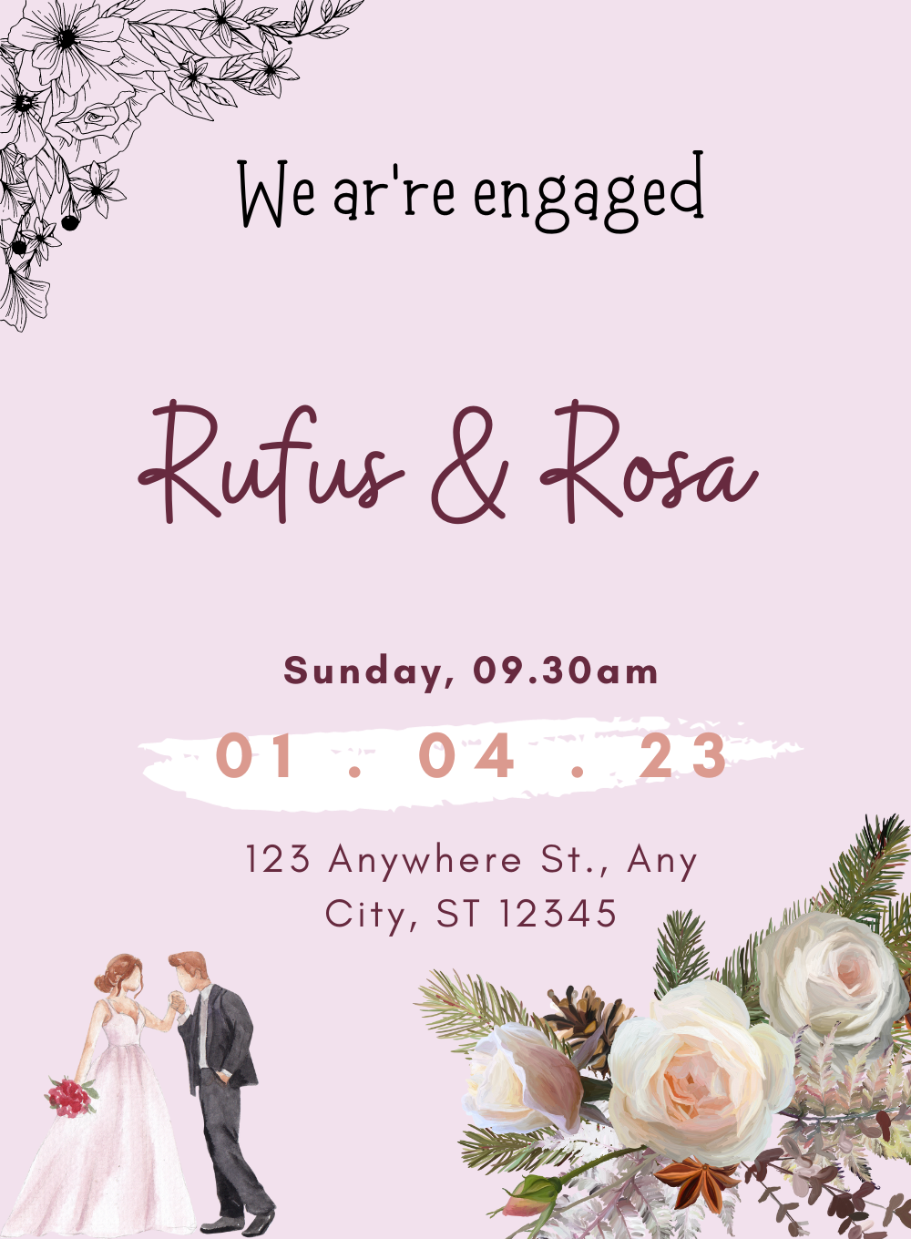 Pink Floral Engagement-AAEGI017