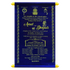 Dark Blue Velvet Scroll Card-King of Cards
