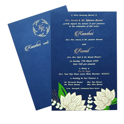 Invitation Card - KRCS6312-King of Cards