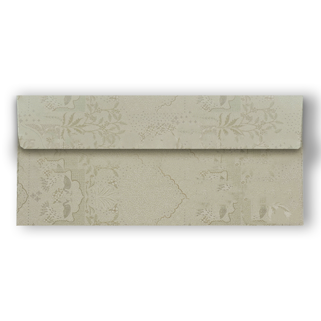 Cream Peacock Tree Money Envelope - KRCE5210