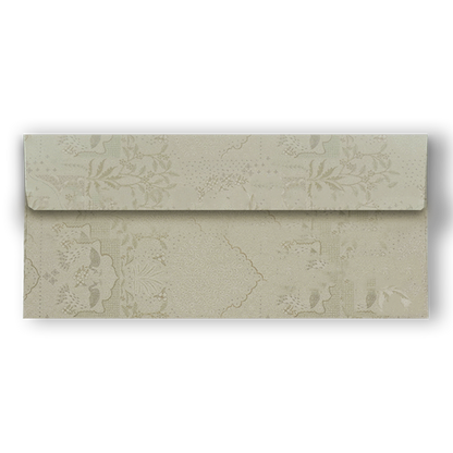 Cream Peacock Tree Money Envelope - KRCE5210