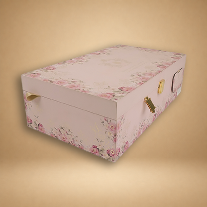 Pink Premium Rose Floral Luxury Invitation Box - KNLW202535