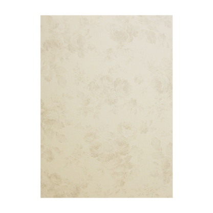 Cream Floral Couple Peacock Bag Wedding Card - KSH73210