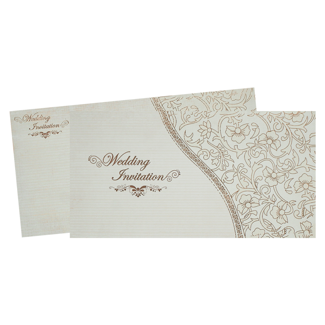 Invitation Card - Beautiful Christian Wedding Invitation-KNK2390