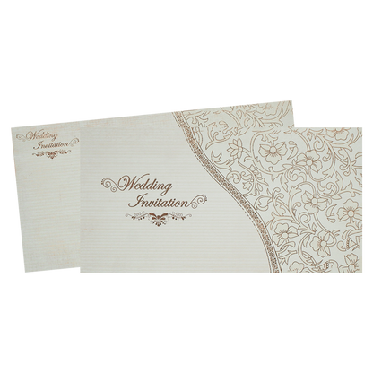 Invitation Card - Beautiful Christian Wedding Invitation-KNK2390
