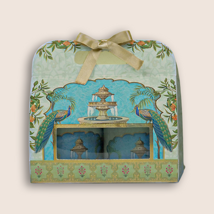 Peacock Fountain Return Gift Hamper-GNBT9502