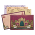 Check out Pink Palace Cow Procession Padded Wedding Card at best price. ?WhatsApp Support ?Express Delivery