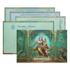 Check out Green Radha Krishna Padded Wedding Card at best price.✅WhatsApp Support ✅ Express Delivery.|King of cards.