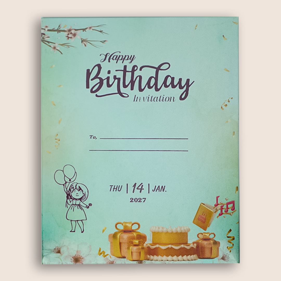 Blue Boy Birthday Card-KNKRL116