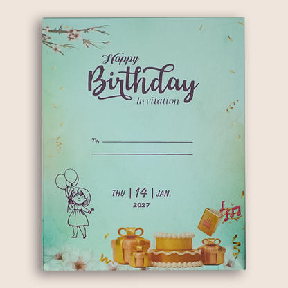 Blue Boy Birthday Card-KNKRL116