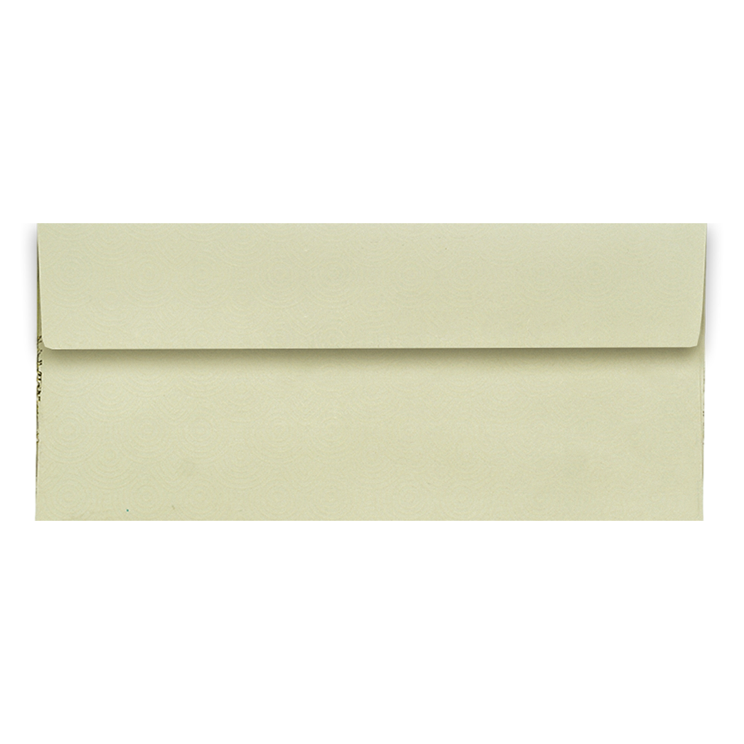 Cream Traditional Peacock Money Envelope - KRCE3700