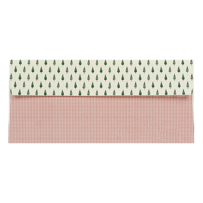 Cream Ethnic Leaf Pattern Money Envelope - KRCE5220