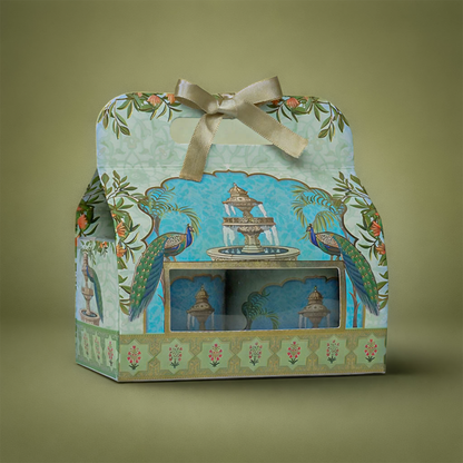 Peacock Fountain Return Gift Hamper-GNBT9502