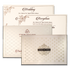 White Floral Padded Wedding Card-KSH73520