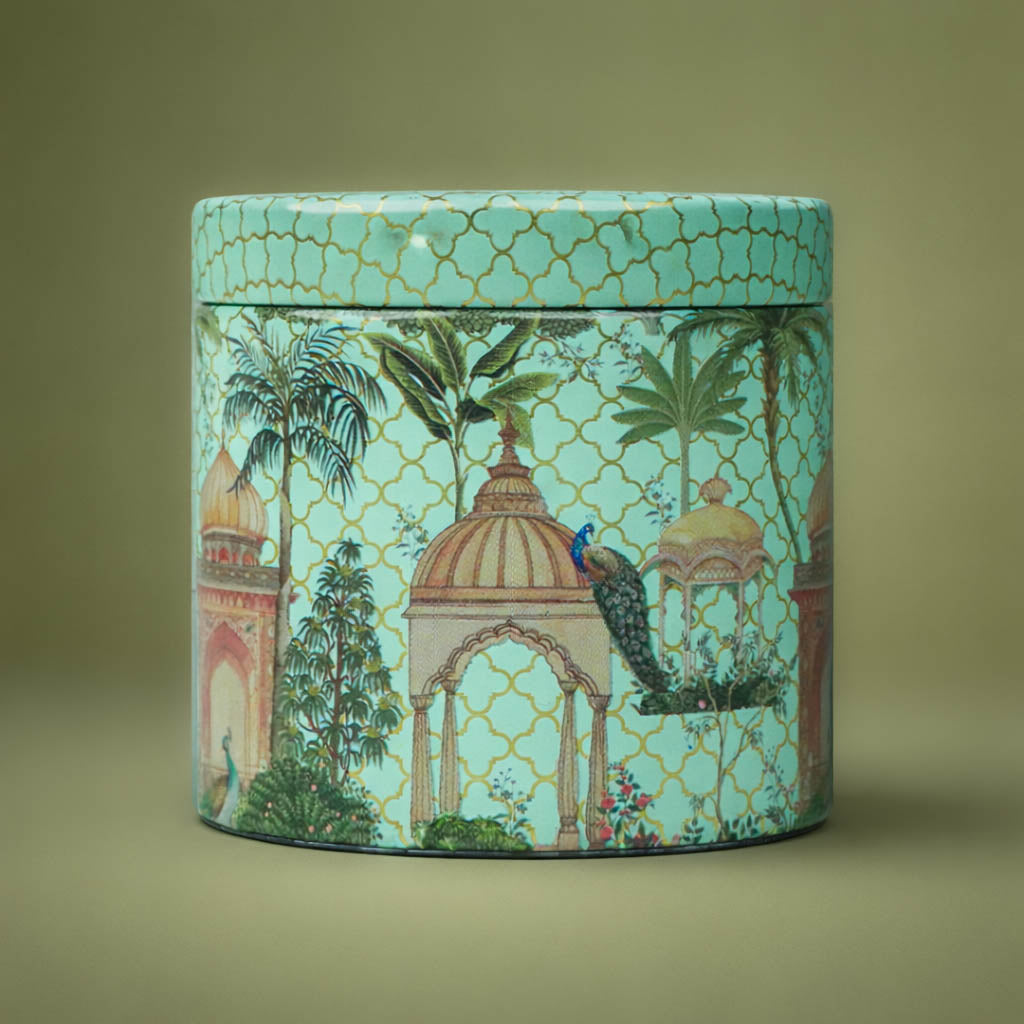 Peacock Palace Return Tin Gift-GNT9915
