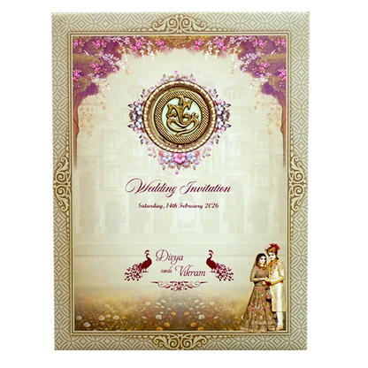 Invitation Card - KNTY6807-King of Cards