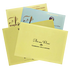 Cream Stiff Board Padded Invitation-KNPR3501C