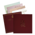Maroon Ganesha Wedding Invitation-King of Cards